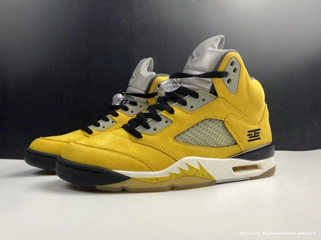 Official Maikesneakers 5 Air Retro 454783-701 T23 Jordan Tokyo 0703